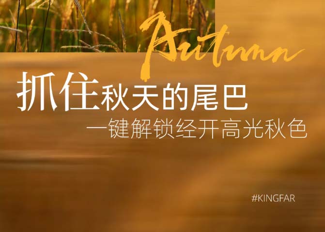 抓住秋天的尾巴一键解锁经开高光秋色